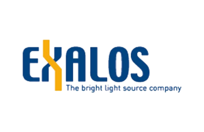 Exalos logo.