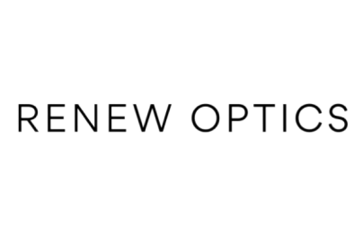 Renew Optics logo.