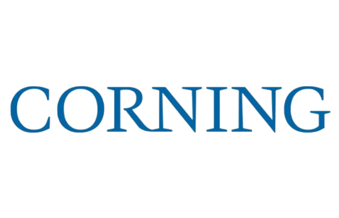 Corning logo.