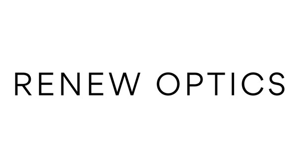 Renew Optics logo.